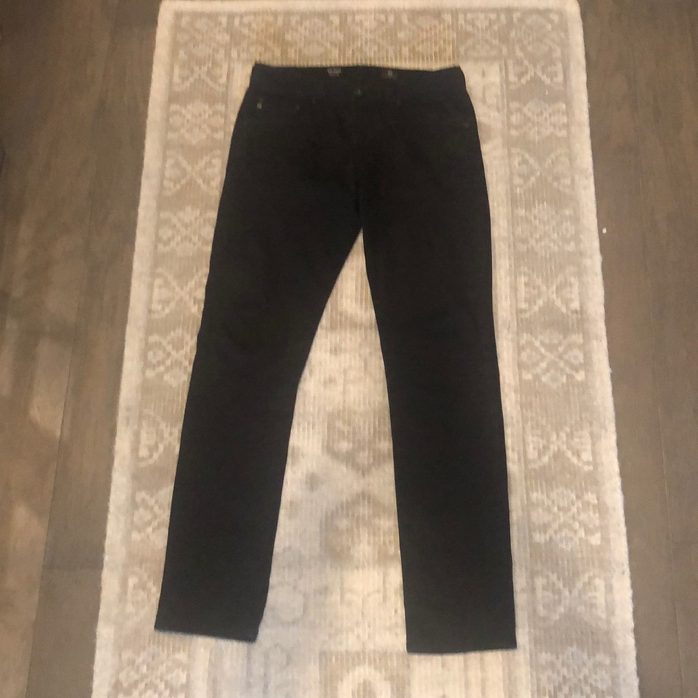 Men’s AG “Tellis” modern slim black jean size 31